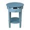 International Concepts Phillips Accent Table with Drawer, Ocean Blue, Antique Rubbed OT32-2128 - alternate 3